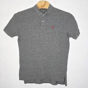 Polo Ralph Lauren Gray Short Sleeve‎ Polo Shirt Men's Large L